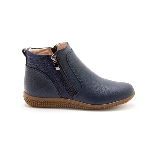 Bottines Double Zip Aérosemelle Femme Pédiconfort