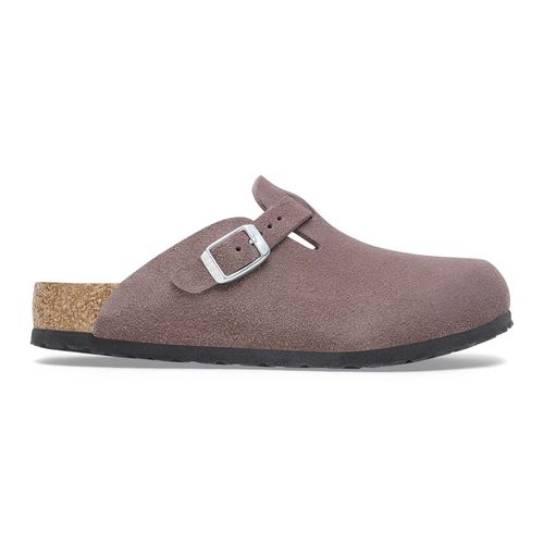 Mules Enfant Birkenstock Boston Suede Leather