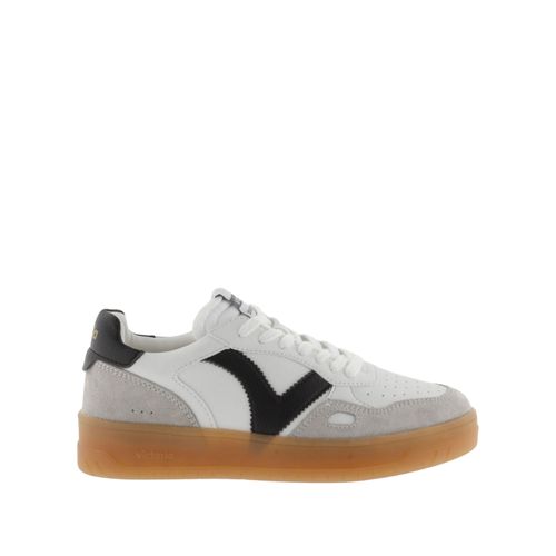 Baskets Effet Cuir Victoria Seul