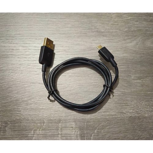 Amazon Basics Câble USB-A 2.0 mâle vers micro B, 90 cm