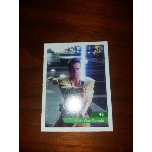 Carte Leclerc Star Wars 2019 Obi-Wan Kenobi Numéro 48