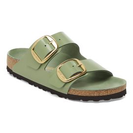 Sandales Birkenstock Arizona Big Buckle Natural Leather Patent
