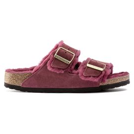 Mules Birkenstock Arizona Shearling Suede Leather
