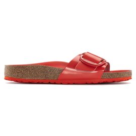 Sandales Birkenstock Madrid Big Buckle Natural Leather Patent