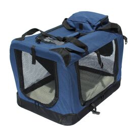 Porte-Chien Pliable Yatek Pour Les Entrées Latérales Et Supérieures Avec Haute Visibilité, Confort Et Sécurité Pour Votre Animal, Varios Tailles
