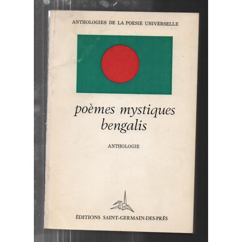 Poemes Mystiques Bengalis Anthologie