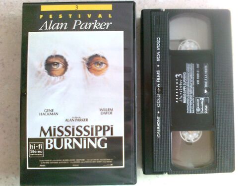 Cassette Vidéo Vhs - Mississippi Burning - Gene Hackman