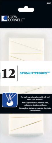 Loew Cornell Spongit Wedges, 12pkg