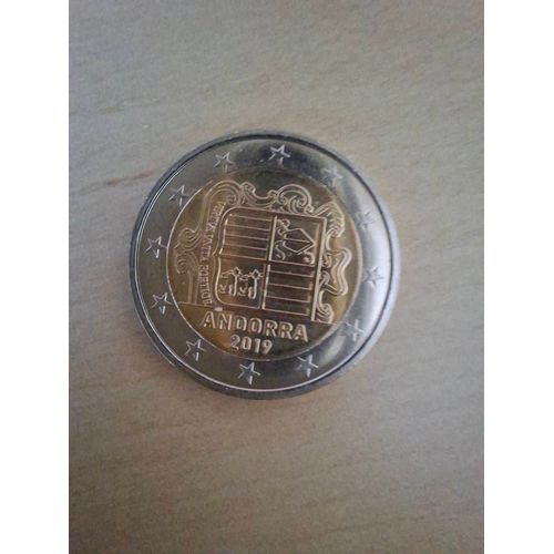 Piece De 2 Euro Andorre 2019