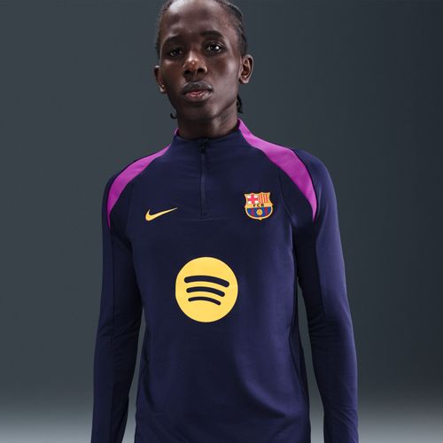 Haut D'entraînement De Football Nike Dri-Fit Fc Barcelona Strike Pour Homme - Pourpre