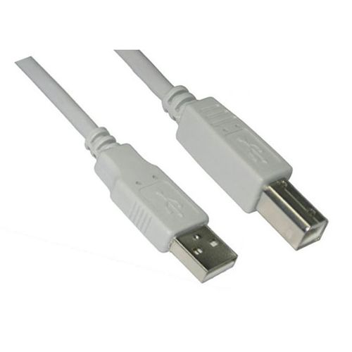 Câble d'imprimante Nanocable USB-A 2.0 Mâle vers USB-B Mâle 1m