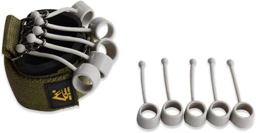 Finger Extensor Exerciser Amplificateur De Poignée Avec Bande De Résistance Stretch Strengther,Doigt Main Extensor Exerciser Pour Homme Femme(20 Livres)