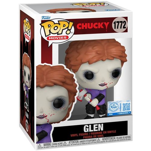 Figurine Funko Pop - Chucky N°1772 - Glen Avec Hache - Ensanglanté (87167)