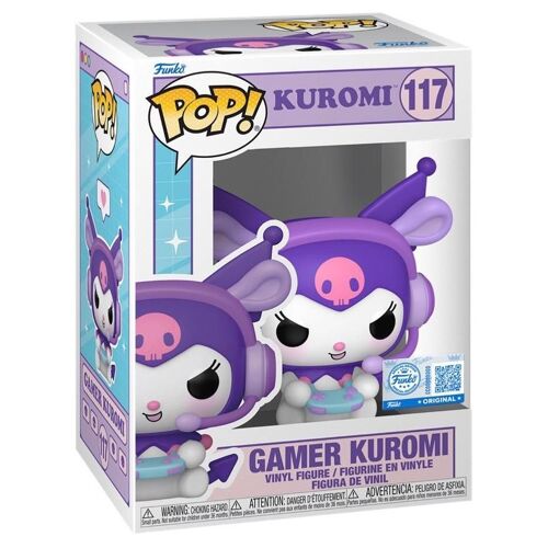 Figurine Funko Pop - Sanrio N°117 - Gamer Kuromi (88146)