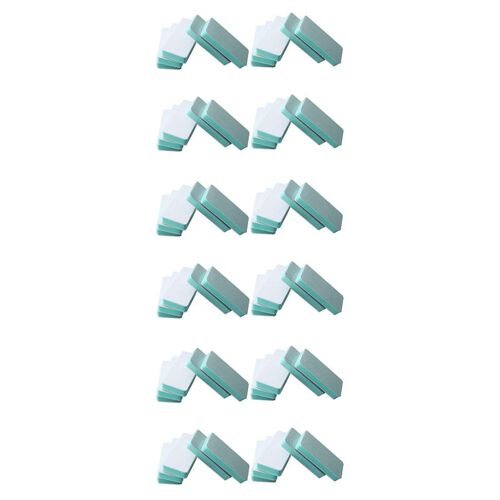 Tampon De Lime À Ongles, Bloc De Polissage, 2 Façons, Brillance Lisse, Outils De Manucure, 60 Pièces 