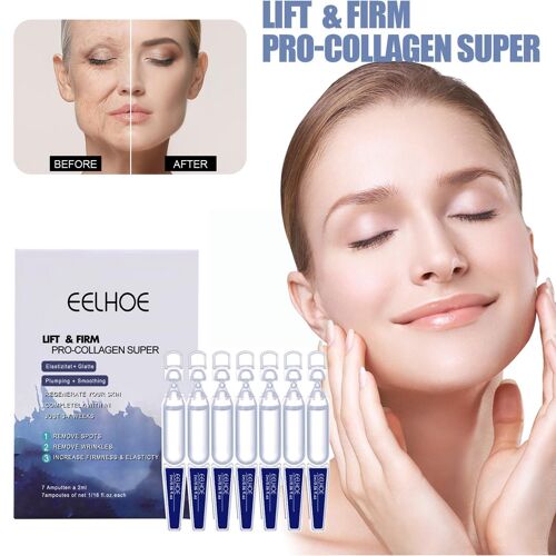 Sérum Anti-Âge 2022 Au Collagène, Crème Pour Le Visage, Anti-Âge, Céramide, Anti-Rides, Sérum Anti-Âge, Ampoule De Procollagène, Booster An T0e6 