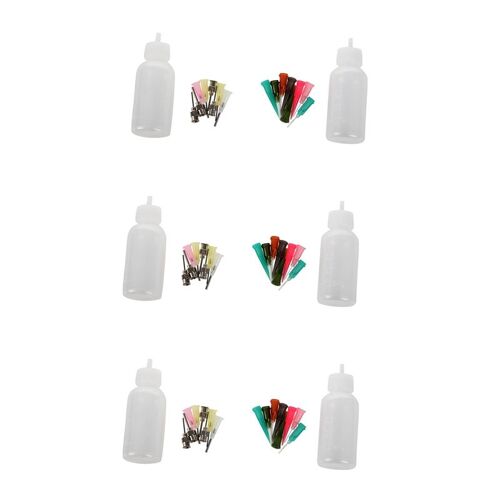 Kit D'applicateur De Henné, 48 Pièces, Buses, Bouteilles, Pâte, Tatouage, Art Corporel, Dessin 