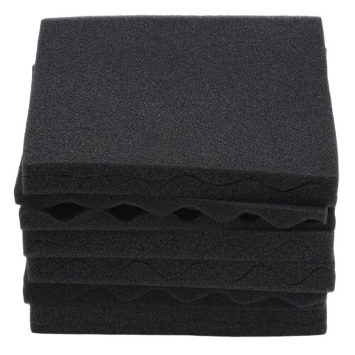 Panneau insonorisant en coton, mousse pratique pour enregistrement en Studio, 12 pièces/ensemble