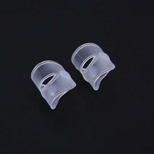 Outil De Correction Des Ongles Incarnés, 1 Paire, En Silicone, Invisible, Traitement Des Ongles Incarnés, Clip De Redressement Élastique 