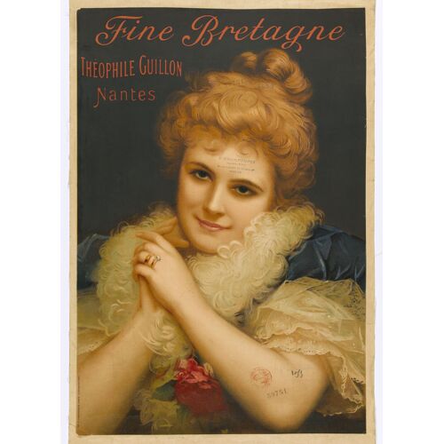 Affiche Fine Bretagne Théophile Guillon Nantes