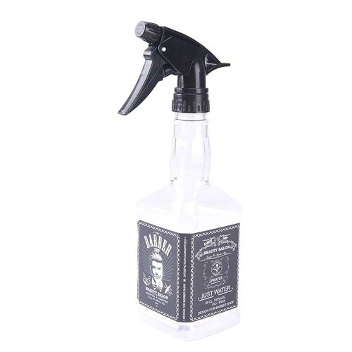Bouteille De Pulvérisation D'eau, Spray Pour Cheveux, Salon De Coiffure, Marron, 650ml 