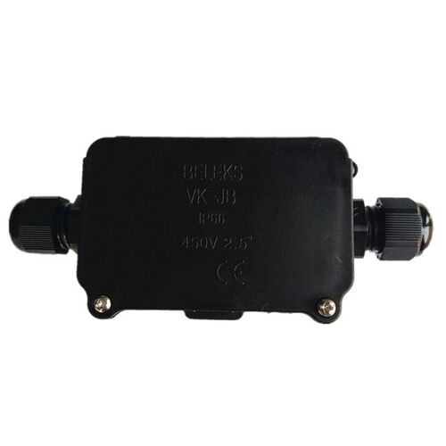 Boîte de jonction de câble étanche à 3 voies avec connecteur de câble de type T, connecteur d'éclairage extérieur