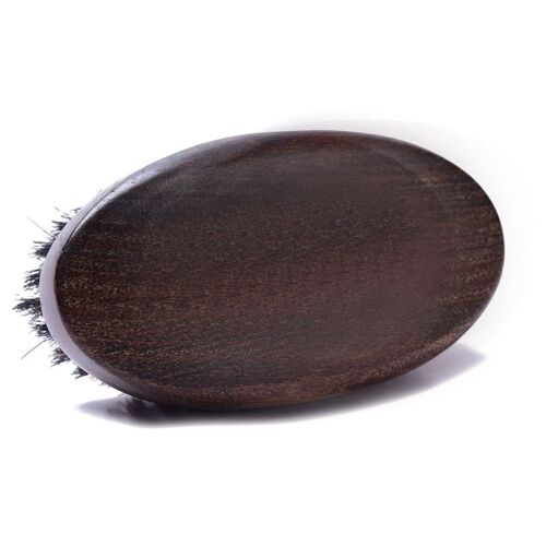 Brosse De Toilettage Pour Barbe Et Moustache, Pour Homme, Manche En Bois De Hêtre, Outil De Soin Des Poils Du Visage, Poils De Sanglier Pour Ide 