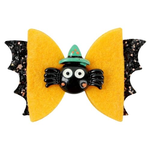 Pinces À Cheveux À Noeud Papillon Halloween, Accessoires De Coiffure, Motif Citrouille Chauve-Souris, Boutique, Fête 