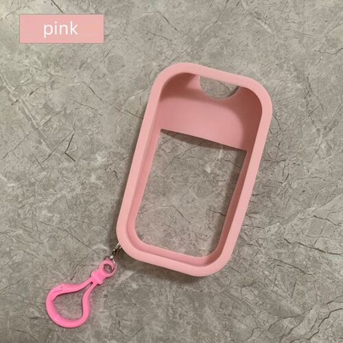 Flcopropriété Pulvérisateur Portable En Silicone, Couvercle De Bouteille Séparé, Étui Réutilisable Pour Pour Les Mains, 1 Pièce 