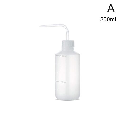 Bouteilles De Lavage Blanches Pointues En Plastique 250/500ml, Remplissage De Bouteilles, Bouche De Lavage X2p0 