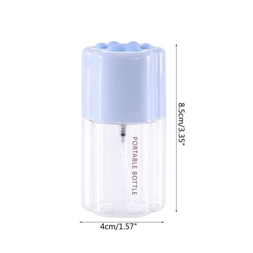 Flacon Pulvérisateur Rechargeable Pour Parfum, 72ml, Dessin Animé, Patte De Chat, Couleurs Acidulées, Vide, Cosmétique, Portable, Pour Voyage 