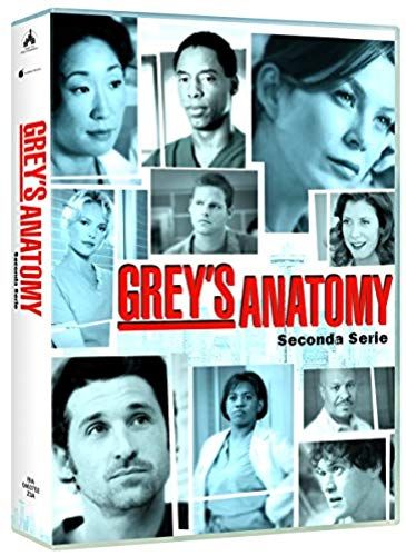 Grey's Anatomy - Season 02 (8 Dvd) Box Set Dvd Italian Import