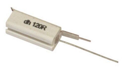 Résistances fusibles 120 Ohm montées verticalement Electro Dh BCLF4/120 8430552041794