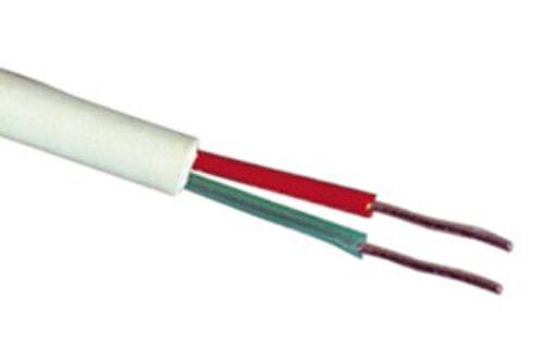 Câble téléphonique tuyau rond 4 enrouleur 100 rails 4 m 4 x 0,5 mm Electro Dh 49.052/4 843055206993434