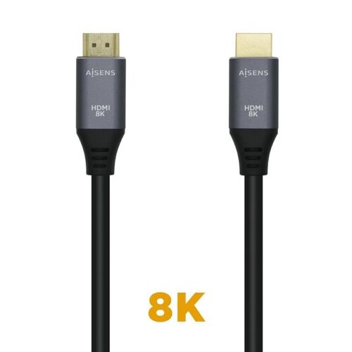 Câble hdmi aisens a150-0429/ hdmi male - hdmi male/ 3m/ gris noir
