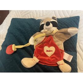 Doudou Et Compagnie Raton Laveur Isidro Mario Peluche Marionnette