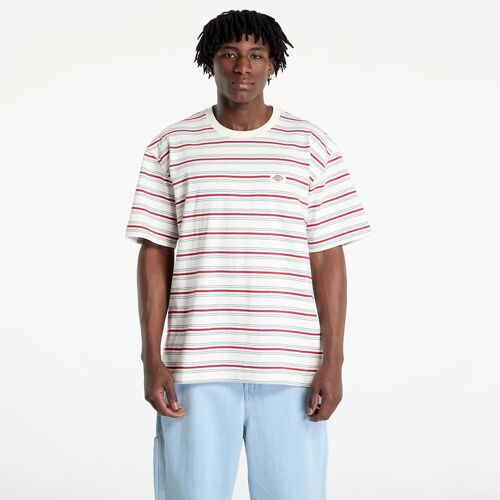 T-Shirt Dickies Lewistown Stripe Short Sleeve Tee Egret Xl