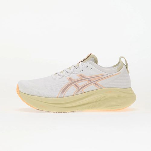 Chaussures Baskets Asics Gelsnimbus 27 White/ Fawn Eur