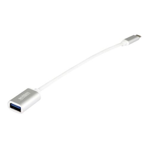Urban Factory - Adaptateur USB - USB-C (M) pour USB type A (F) - USB 3.0 - 19 cm - gris sidéral