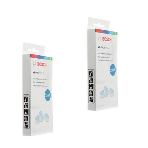 Lot de 2 boîtes tablettes détartrage Cafetière Expresso (00312093 BOSCH)