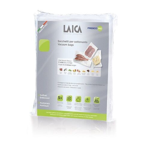 Sac sous vide laica vt3500/ 28+36cm/ 50 sachets
