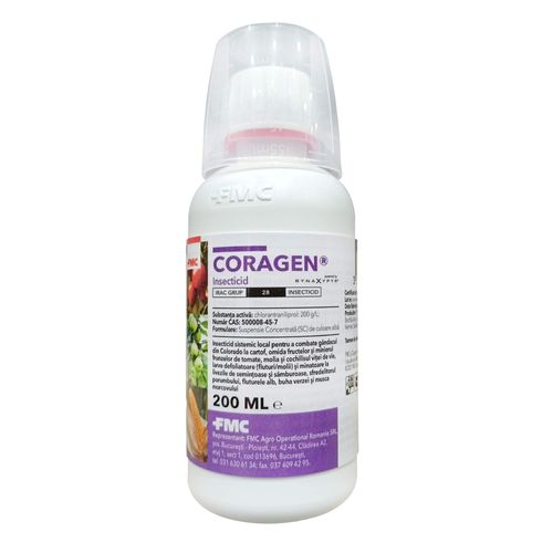 Coragen Insecticide 200 Ml Action Ciblée Et Efficace Contre Chenilles, Lépidoptères, Foreurs, Ravageurs Du Maïs, Vigne, Légumes Et Arbres Fruitiers Protection Longue Durée Produit