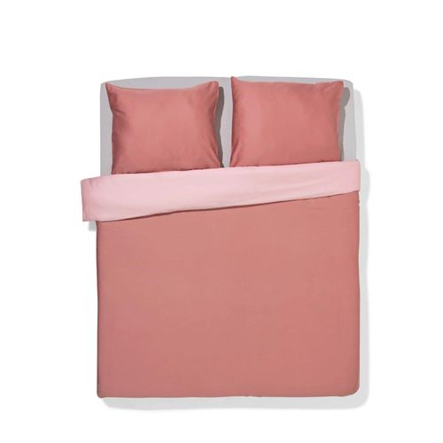 Hema Housse De Couette 240x200/220cm Satin Rose (Rose)