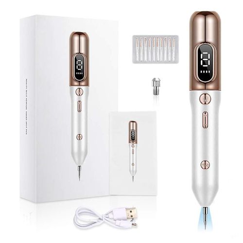Stylo anti-acrochordons avec 9 niveaux de force rechargeable portable