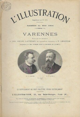 Varennes, Pièce En Six Tableaux, L'illustration