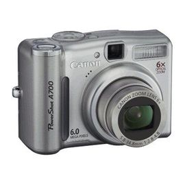 Appareil photo Compact Canon PowerShot A700  compact - 6.0 MP - 6x zoom optique