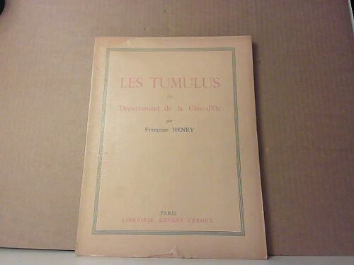 Les Tumulus Du Département De Le Côte-D'or