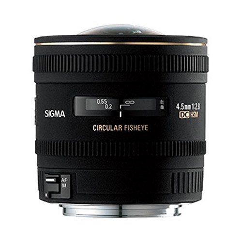 Objectif Sigma EX - Fonction Fisheye - 4.5 mm - f/2.8 DC HSM - Pentax K