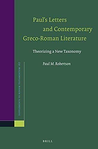Paul's Letters And Contemporary Greco-Roman Literature