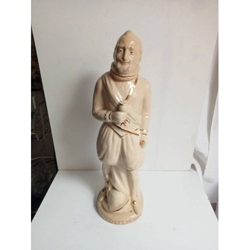 Bouteille En Céramique Émaillé Hauteur 33 Cm Largeur 10 Cm 720gr